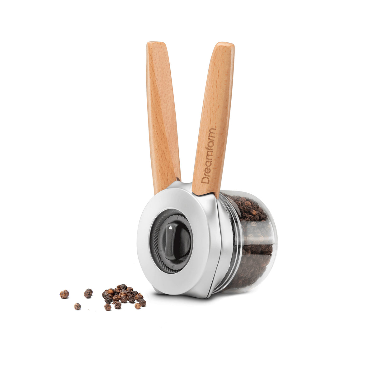 Gewürzmühle ORTWO, einhändig bedienbar