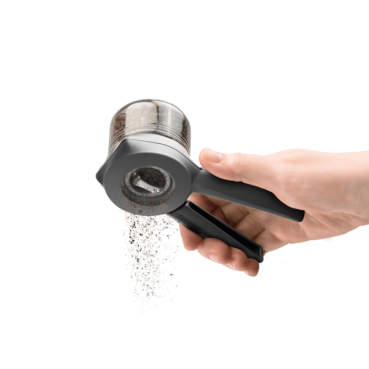 Gewürzmühle ORTWO, einhändig bedienbar