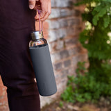 Trinkflasche aus Glas, 600 ml