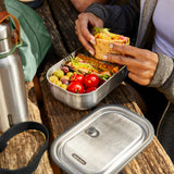Lunchbox Edelstahl, Vakuumverschluss, 1000 ml