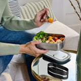 Lunchbox Edelstahl, Vakuumverschluss, 1000 ml