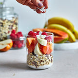 Lunchschale aus Glas, Schiefer