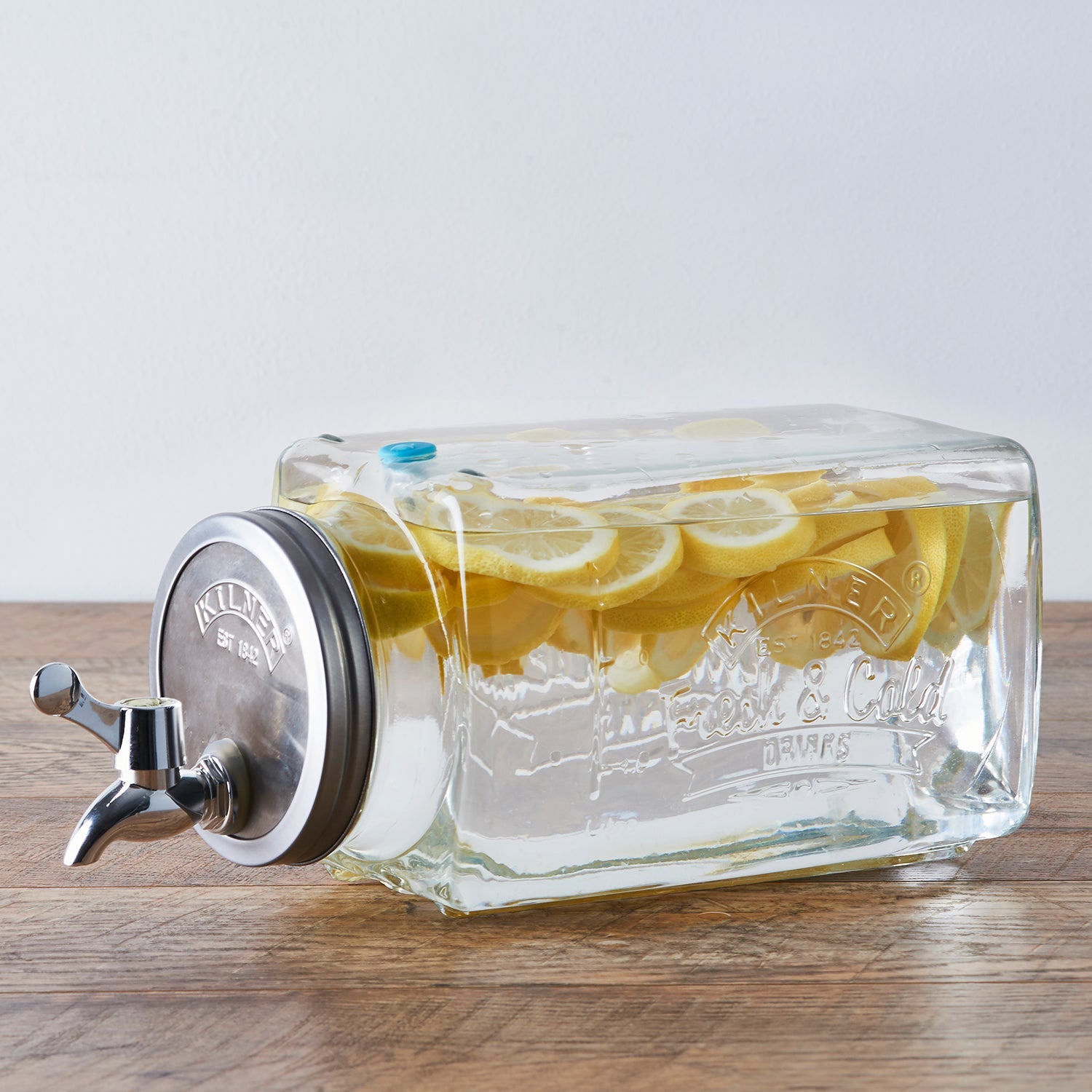 Kilner Getränkespender Kühlschrank - aus Glas mit Zapfhahn