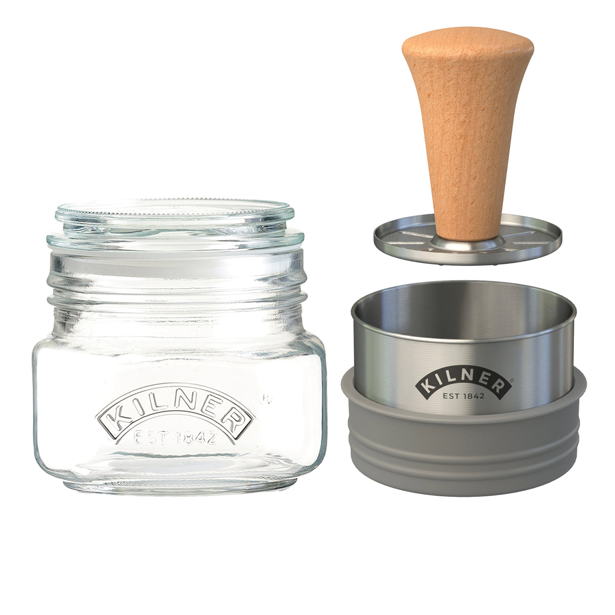 Guacamole-Set mit 0,5 Liter Glas