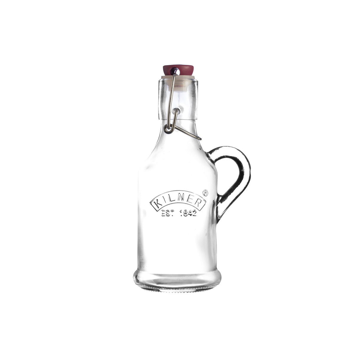 Einkochflasche mit Bügelverschluss und Henkel, 200 ml