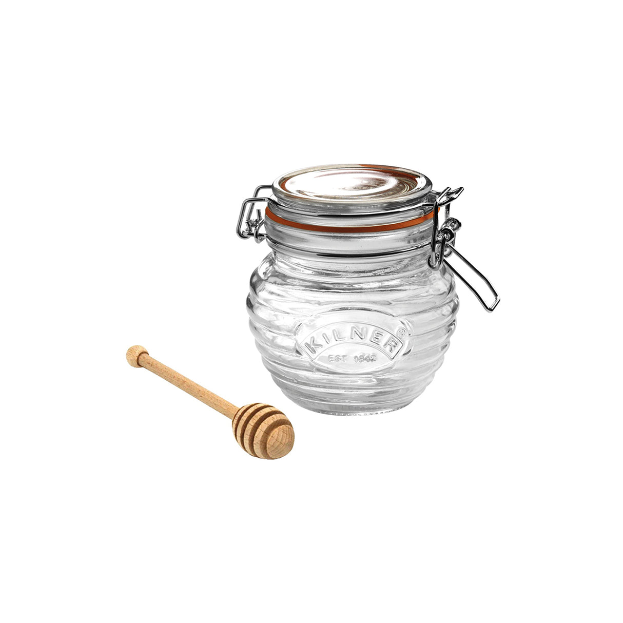 Honigtopf mit Honiglöffel, 400 ml