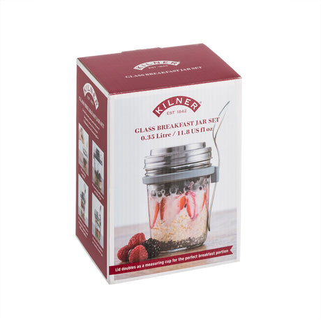 Snackglas in Verpackung