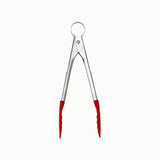 Mini-Küchenzange mit Verschluss, rot, Länge: 18 cm