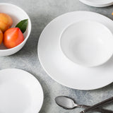 Winter Frost Linen Weave Serviceset, 12-teilig