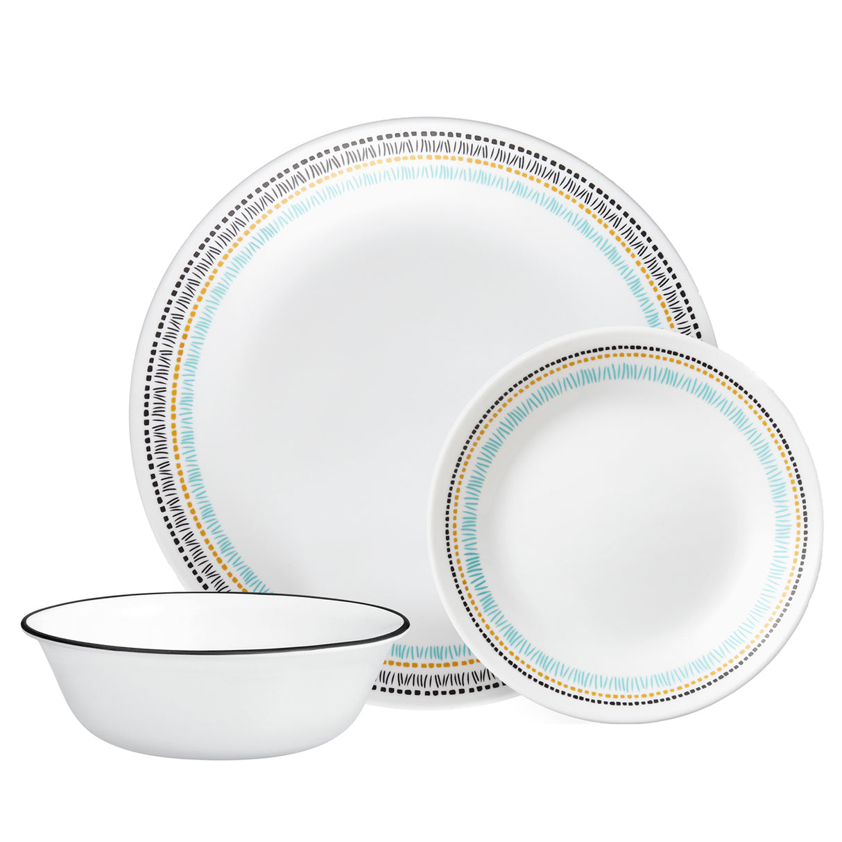 Paloma Linen Weave Serviceset, 12-teilig