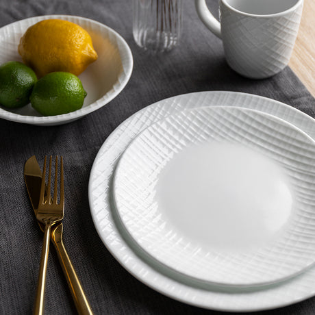 Linen Weave Serviceset, 12-teilig