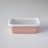 Color Line, Emaille Frischhaltedose, Rosa S Flach, 0,42L