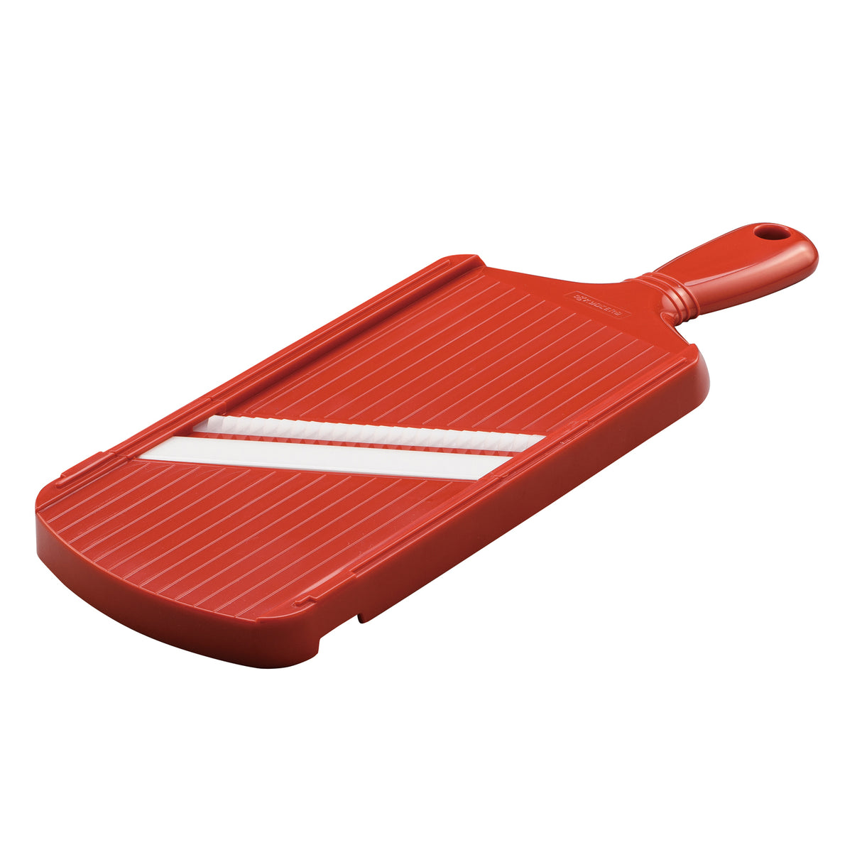 Küchen-Hobel mit Keramik-Julienneklinge, rot