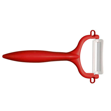 Schäler mit Keramikklinge, rot