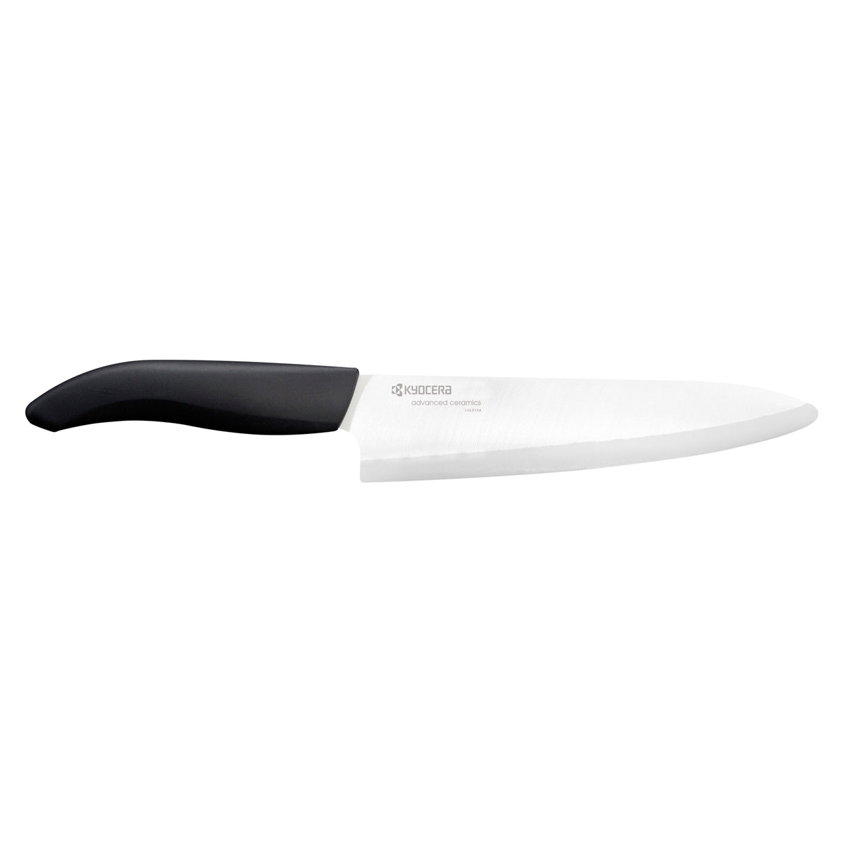 GEN Keramik-Kochmesser, schwarz, Klinge: 18 cm