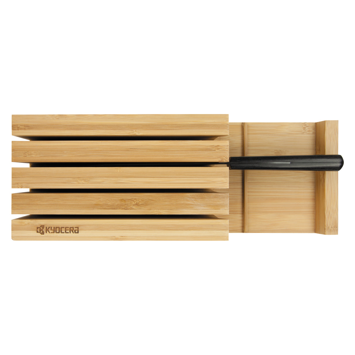 Bambus-Messerblock inklusive 4 Messer, Black Series