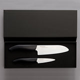 GEN Geschenkset: Schäl- und Santoku-Keramikmesser
