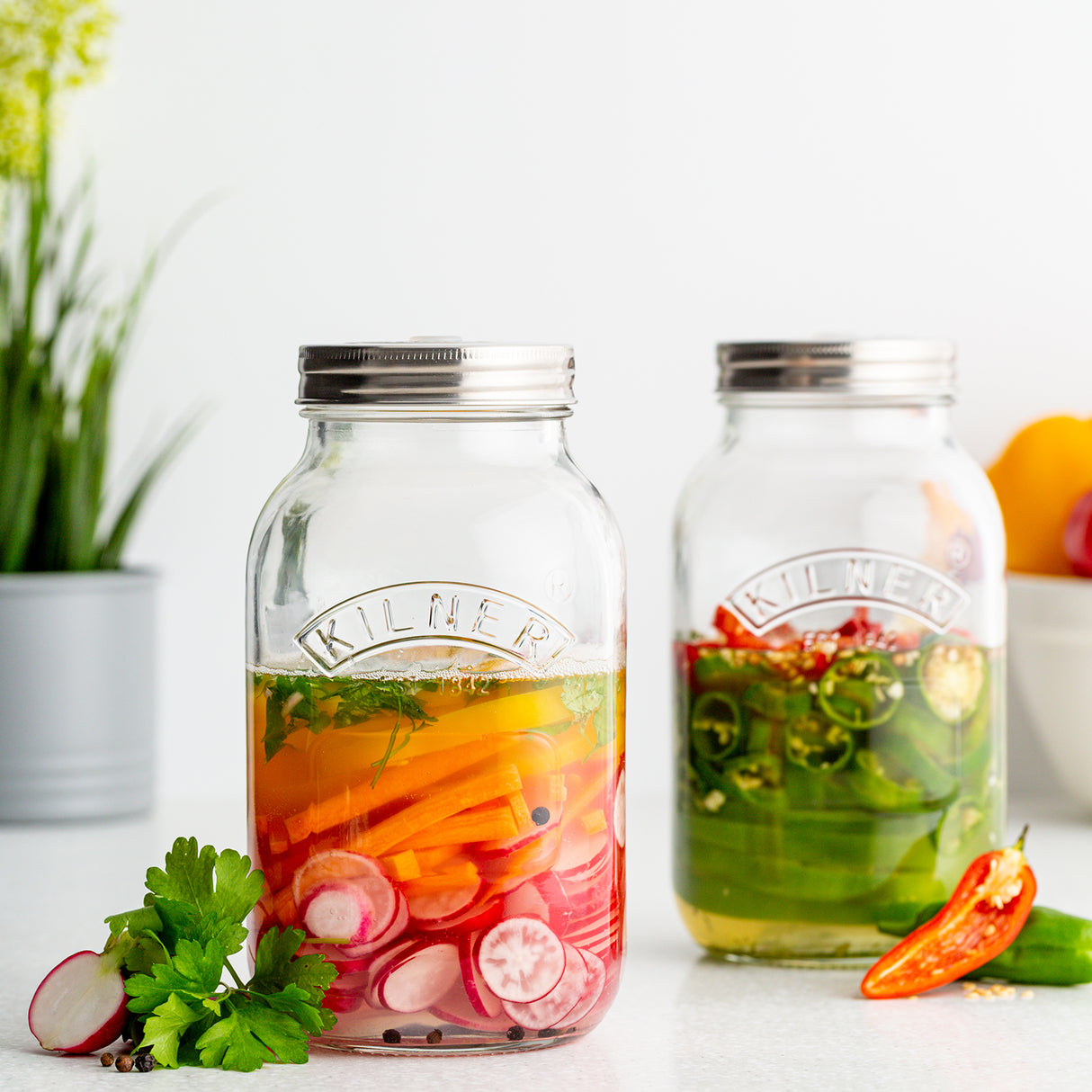 Fermentierset, 2 x 1 Liter