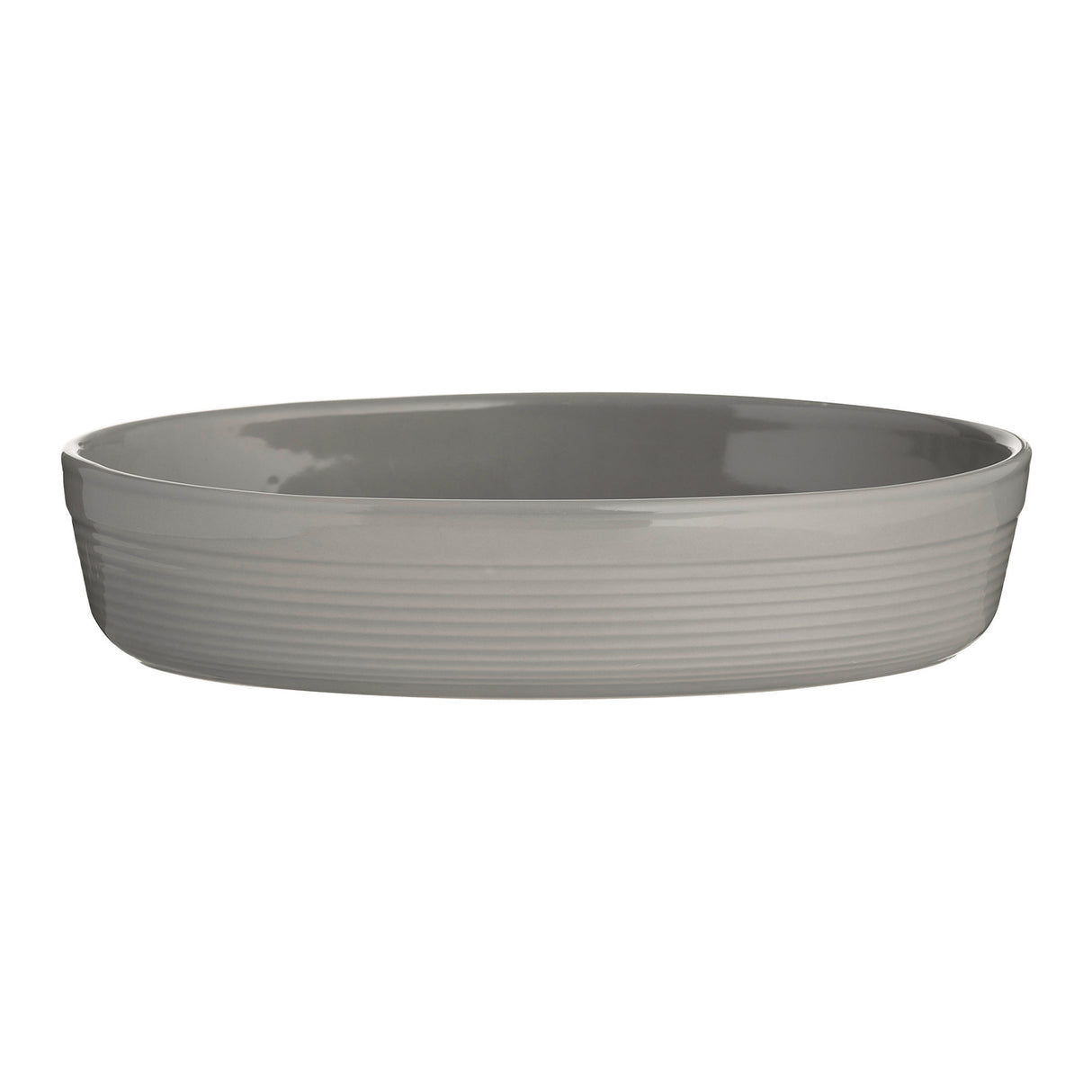 William Mason | Große ovale Auflaufform, grau 1,4 Liter