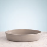 William Mason | Große ovale Auflaufform, grau 1,4 Liter
