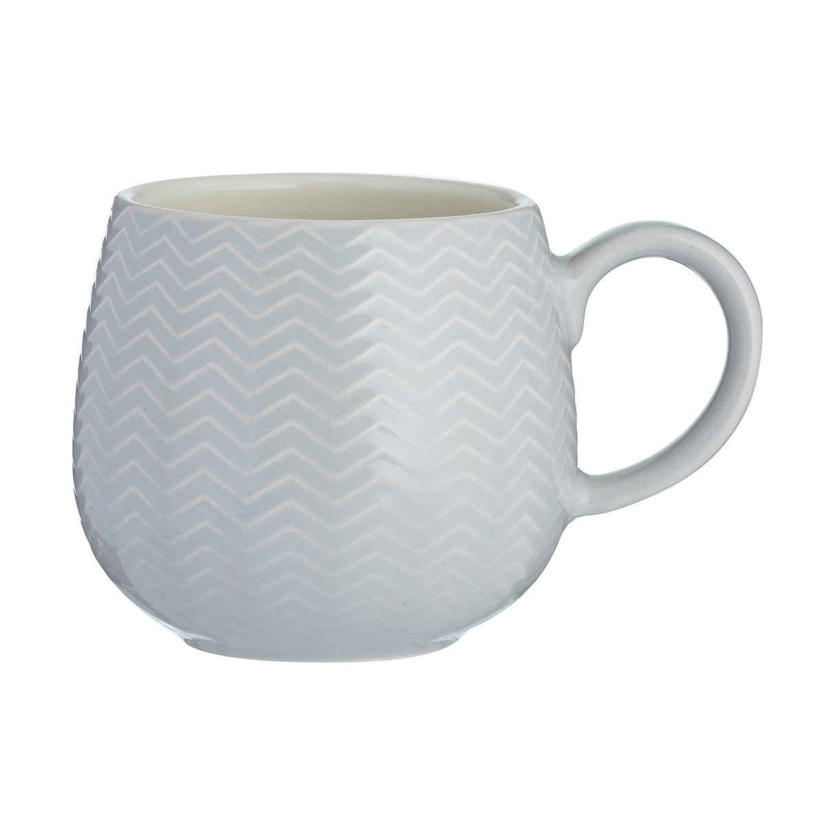Geprägte Tasse mit Zack, 350 ml, in 2 Farben