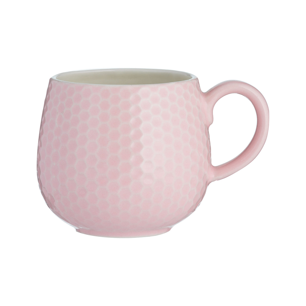 Geprägte Tasse wabenförmig, 350 ml, in 2 Farben