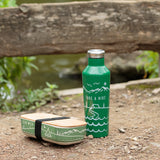 PURE | STAY WILD Isolierflasche aus Edelstahl, 500 ml