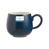 Geprägte Tasse mit Zack, 350 ml, in 2 Farben