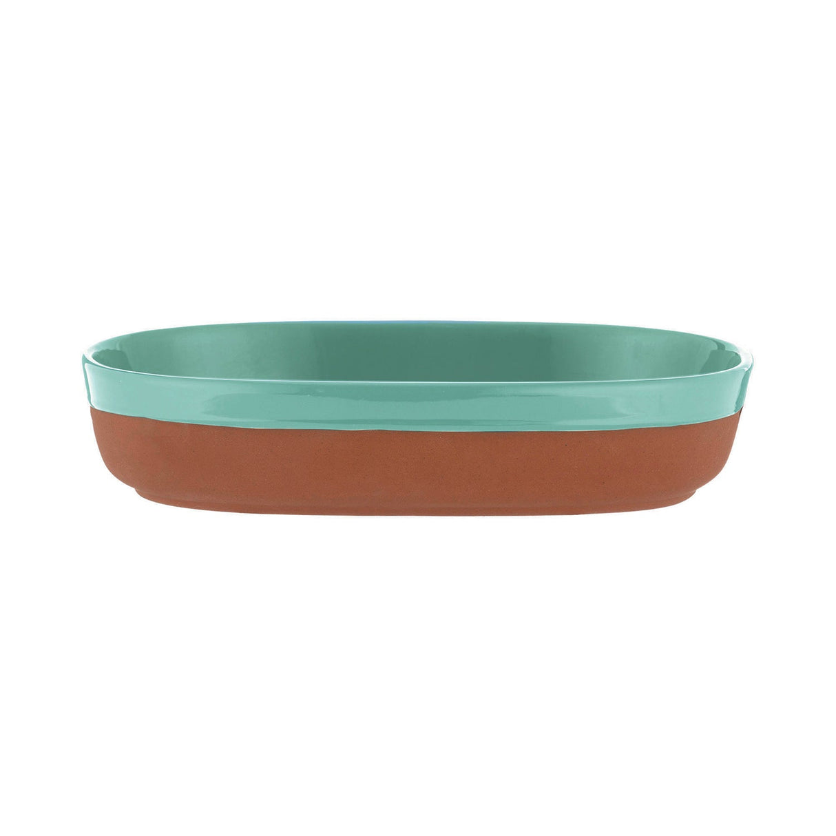 2. Wahl - Ofenform, oval, hellblau, 28 x 18 cm