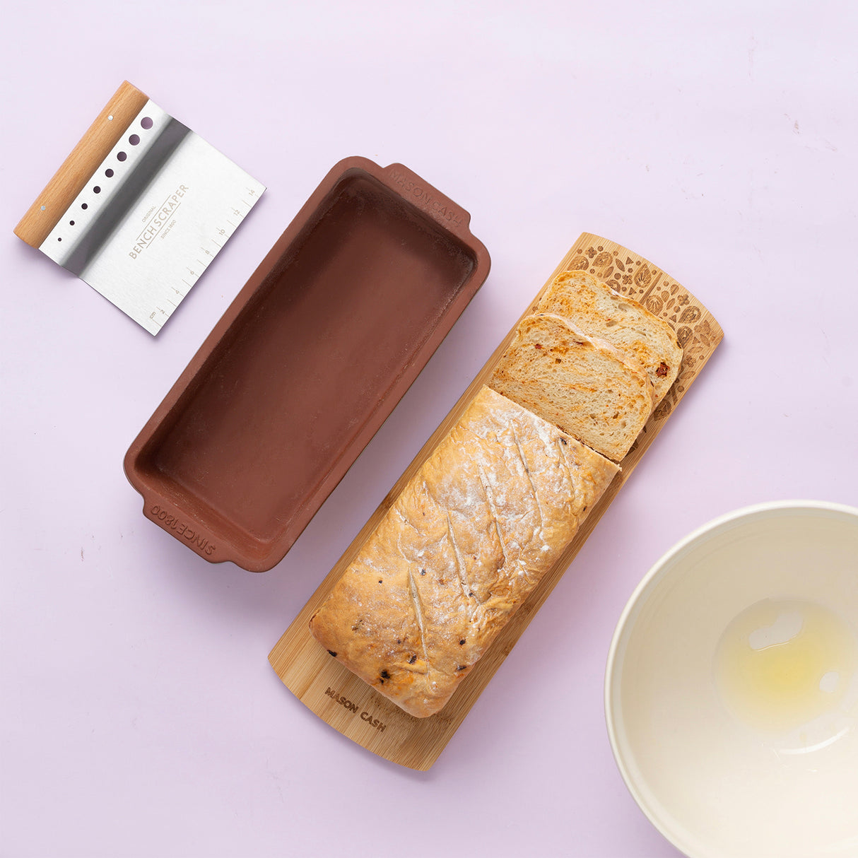 Brotbackform, 900 g, 24 x 15 cm