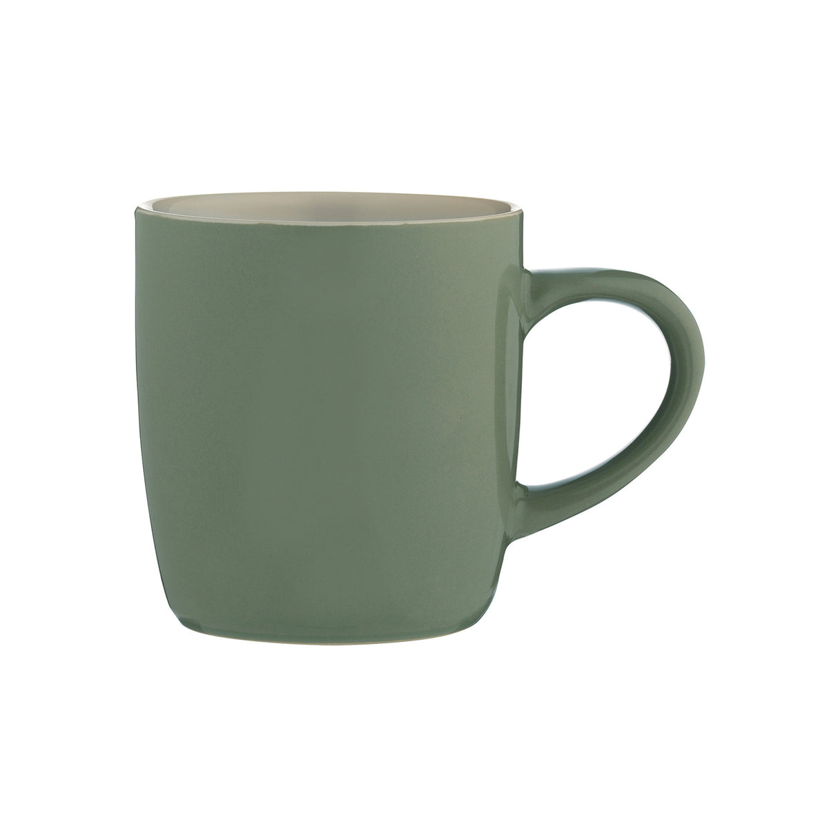 Tasse ACCENTS aus Steingut, salbeigrün, 330 ml