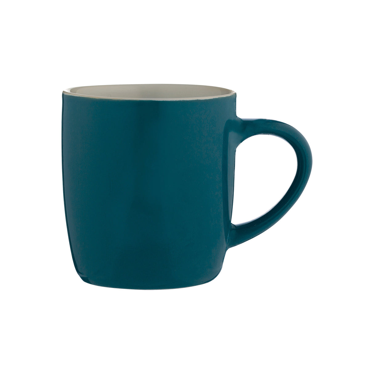 Tasse ACCENTS aus Steingut, petrol, 330 ml