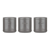Vorratsdosen - ACCENTS, 3er Set, in 3 Farben