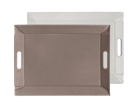 Wendetablett, Weiss/Taupe, 2 Größen