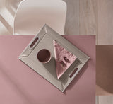 Wendetablett, Weiss/Taupe, 2 Größen