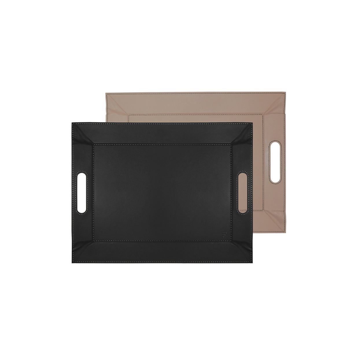 Wendetablett, Schwarz/Taupe, klein