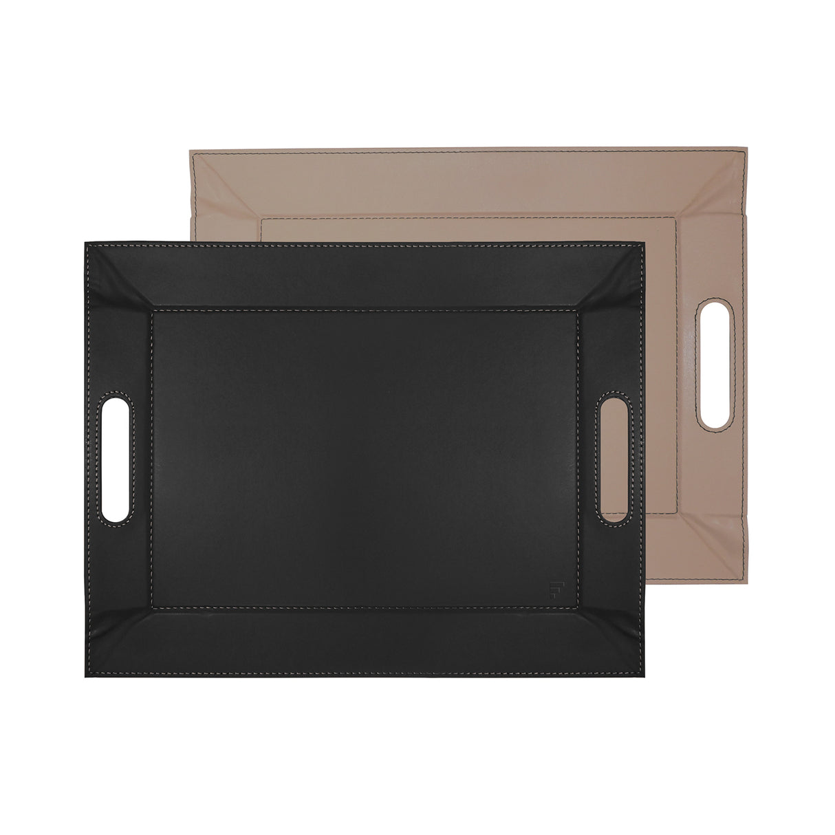 Wendetablett, Schwarz/Taupe, klein