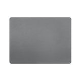 Platzset recyceltes Leder, rechteckig, grau 40 x 30 cm