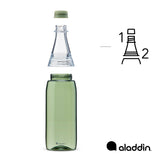 Fresco Twist & Go Wasserflasche, Salbei, 700 ml