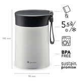 Bistro Lunch-Thermobecher, 400ml, in 5 Farben