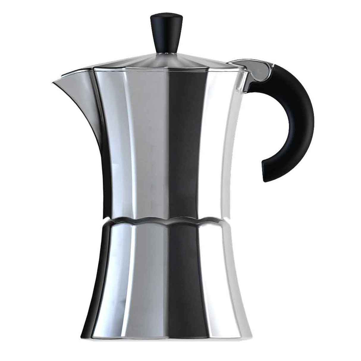 Espressokocher Morosina, Silber, 9 Tassen