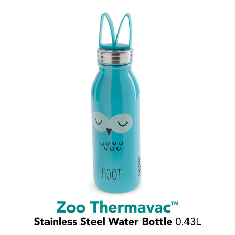 Zoo Kinder Isolierflasche Eule, 430 ml