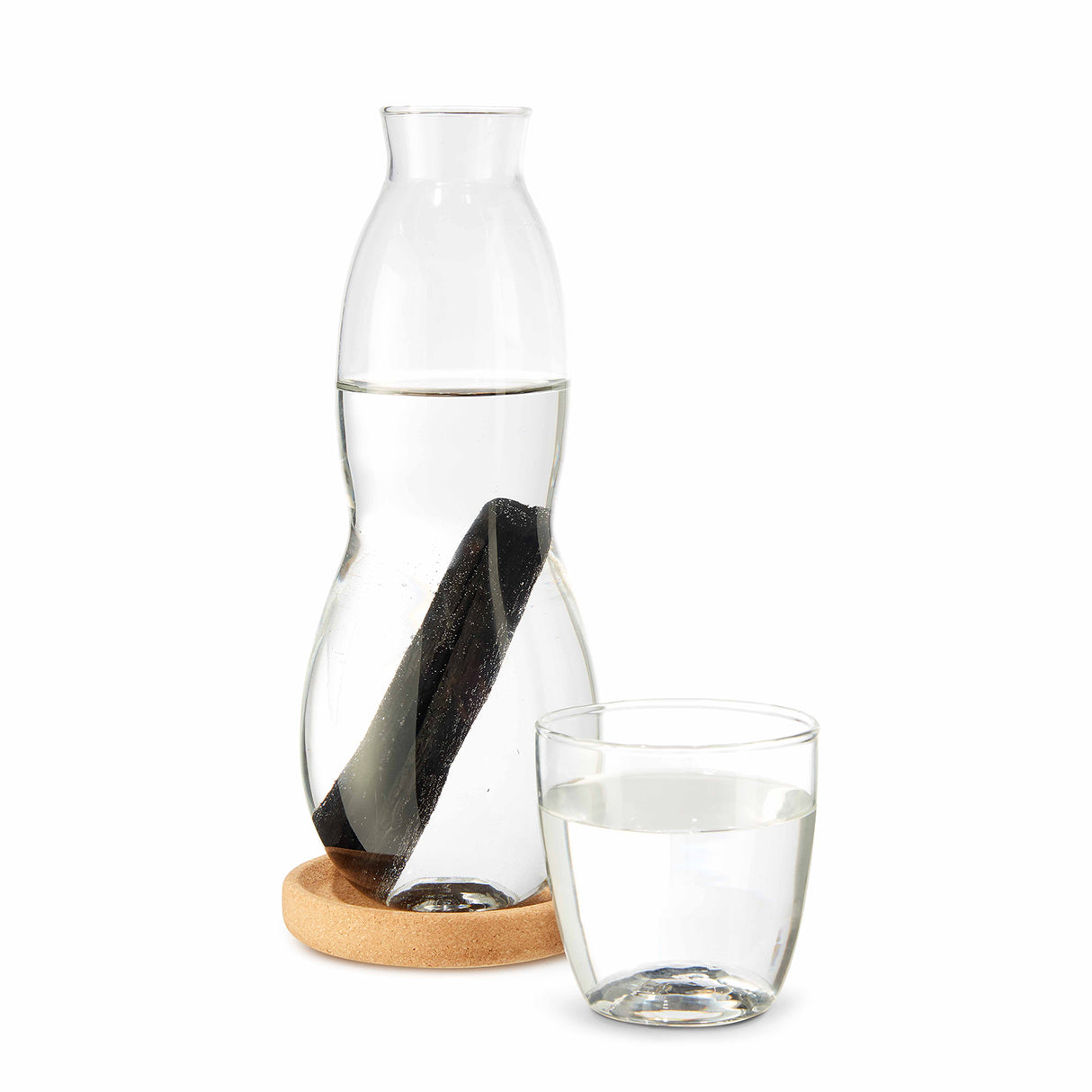 Persönliche Karaffe mit Trinkglas