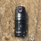 Thermoflasche FLIP TOP, schwarz, in 2 Größen