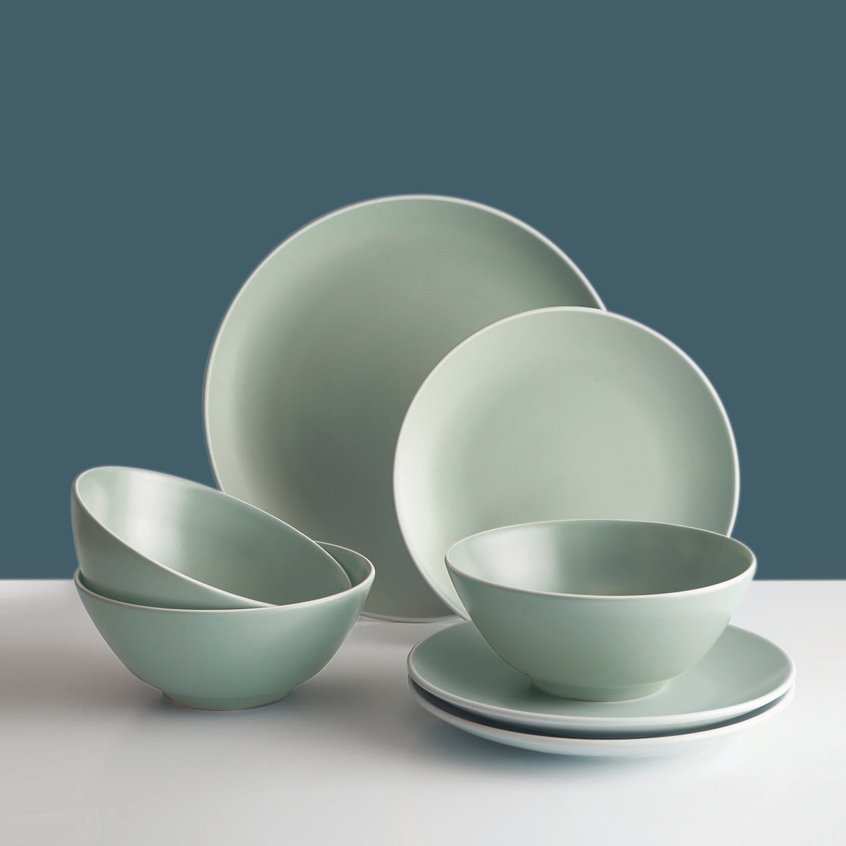 Tafel-Service, 12-teilig in 3 Farben
