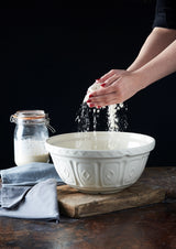 Rührschüssel, creme, in 3 Größen