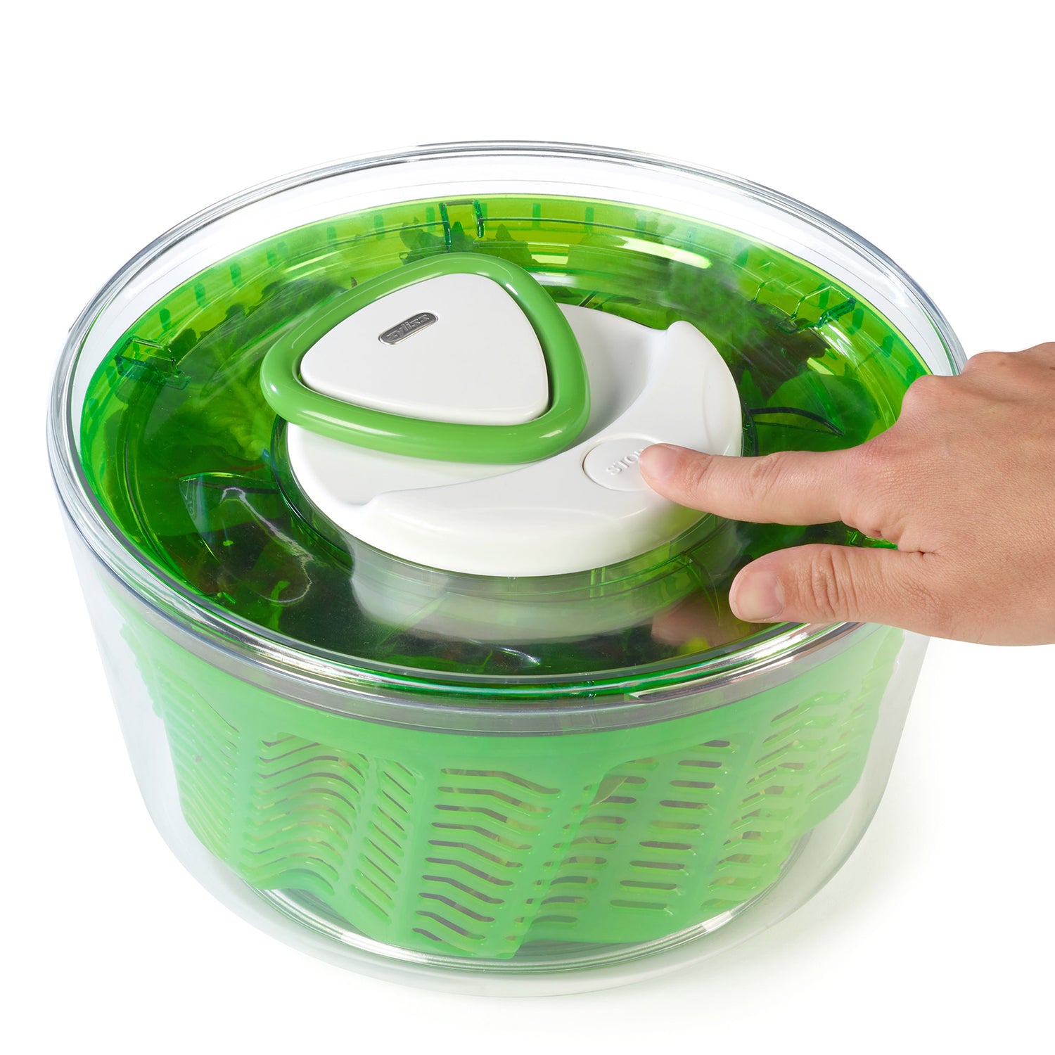 Easy Spin 2 Salatschleuder grün 26 cm