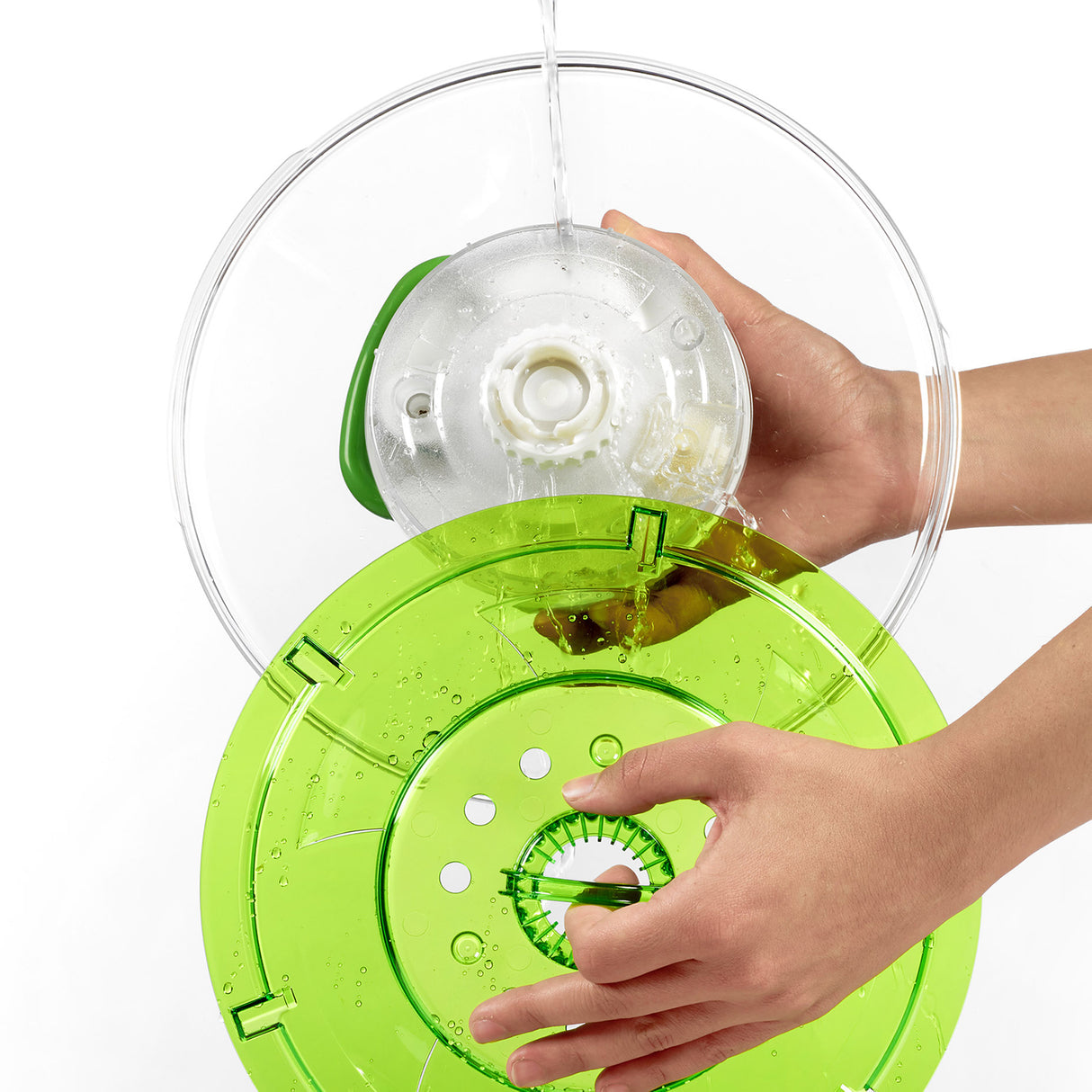 Easy Spin 2 Salatschleuder grün 26 cm
