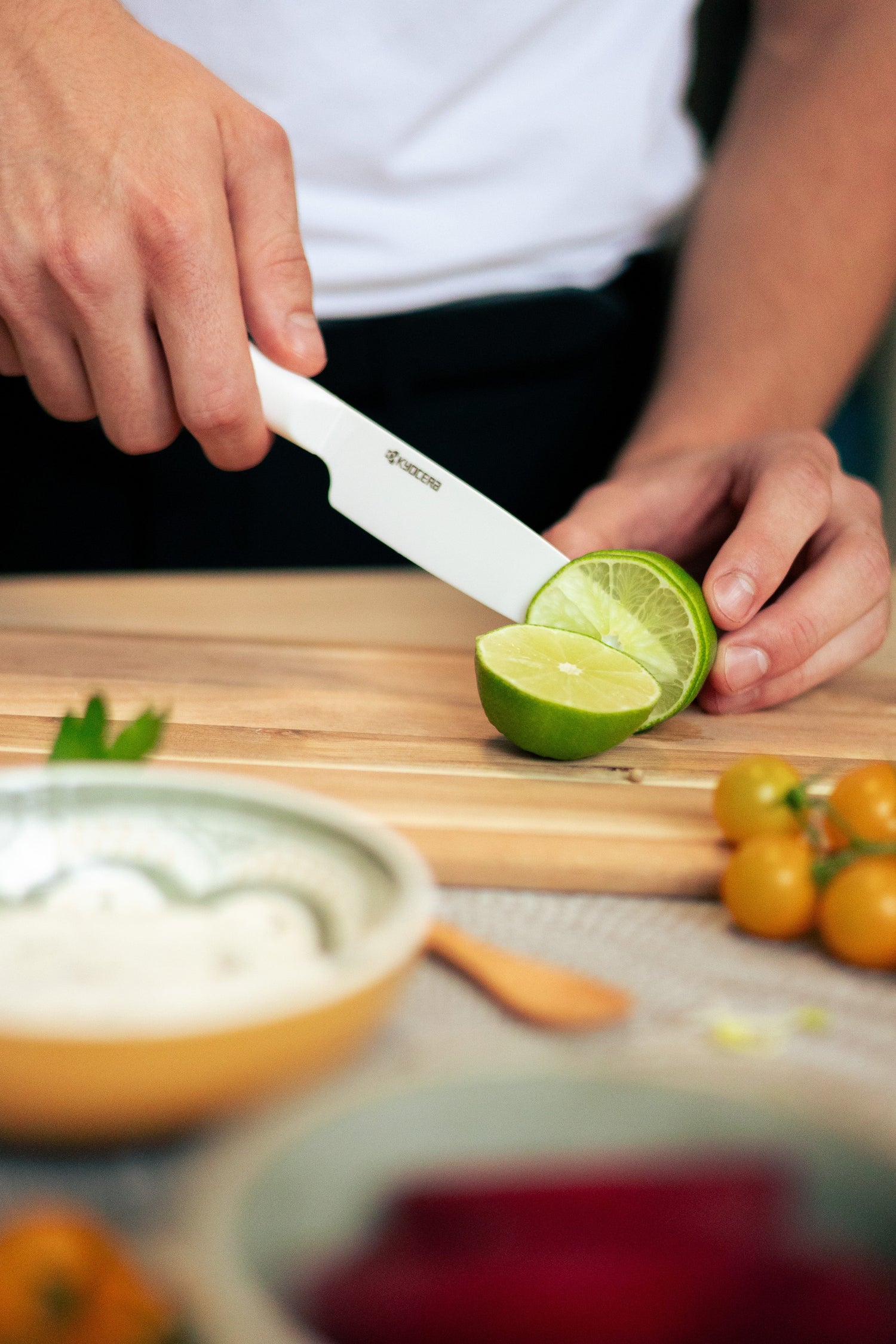 CHOWA - Schälmesser, Klinge: 7,5 cm, weiß