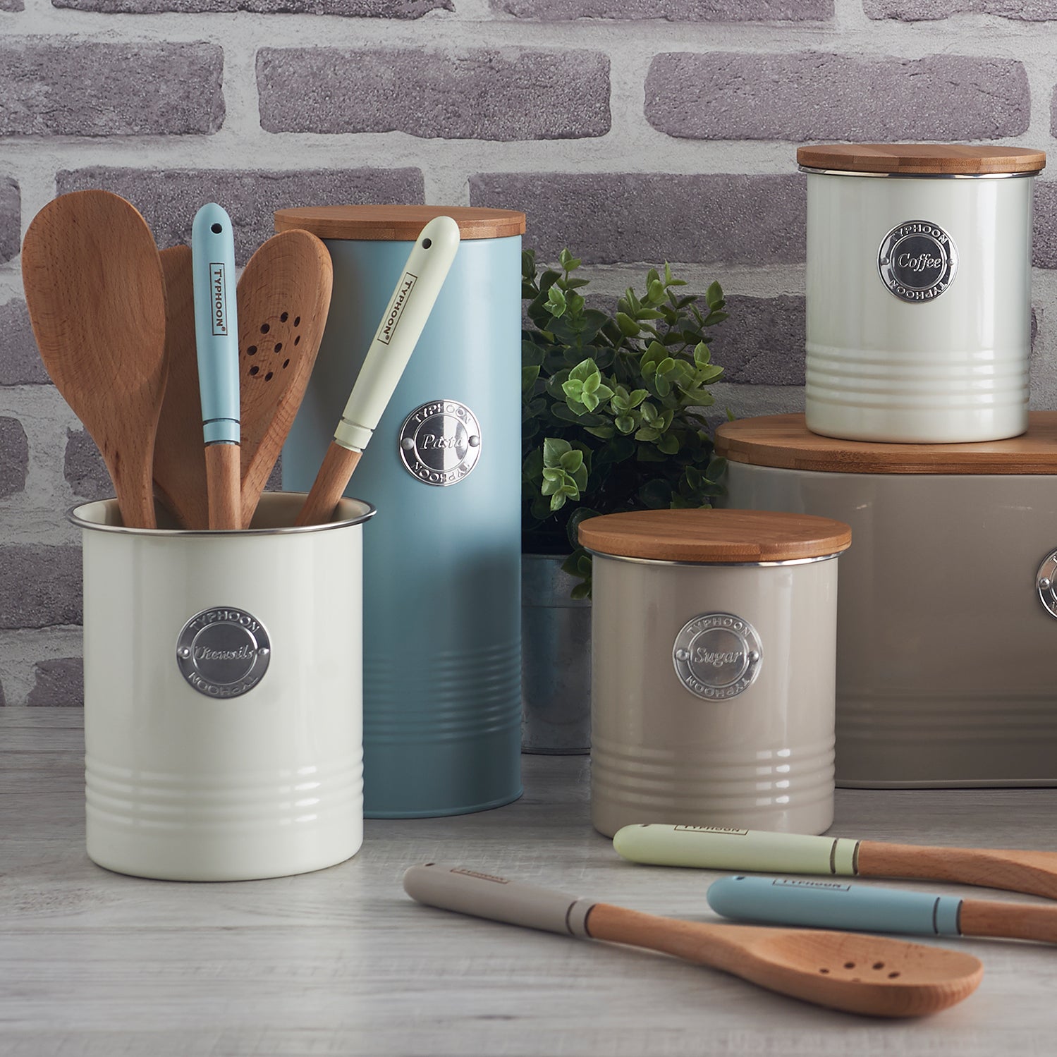 Living Collection Utensilienbehälter, pastellcreme, 1,7 Liter